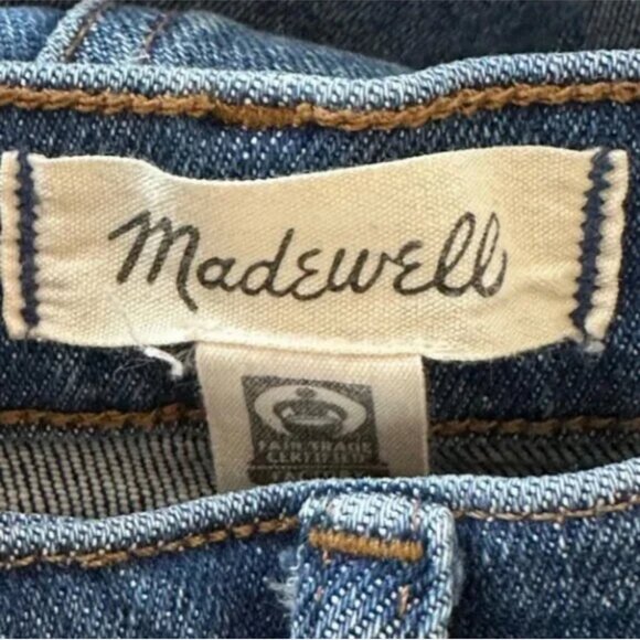 Madewell The Perfect Vintage High Waist Straight Leg Jeans Size 25 - Picture 4 of 8